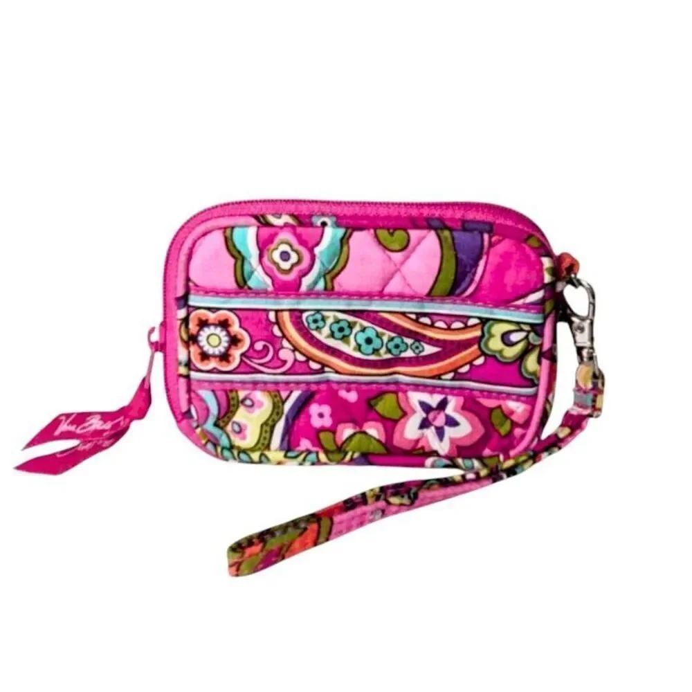 VERA BRADLEY Tech Wristlet in Pink Swirls - Picture 3 of 3